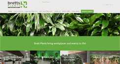 Desktop Screenshot of brettsplants.com.au